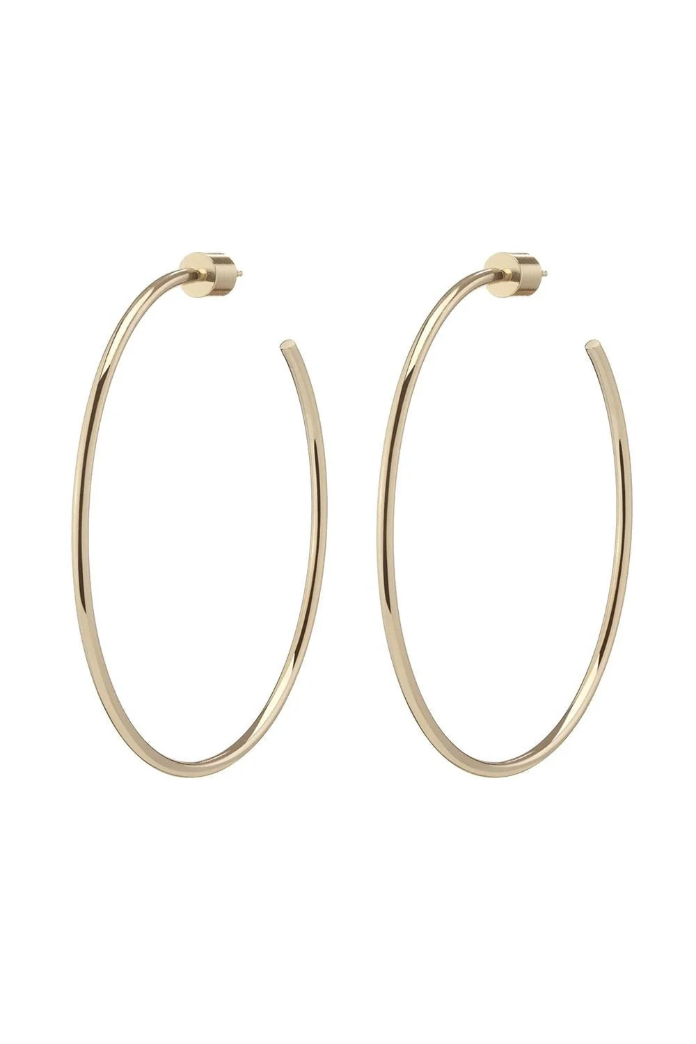 Thread Hoop Earrings - 2in | Marissa Collections