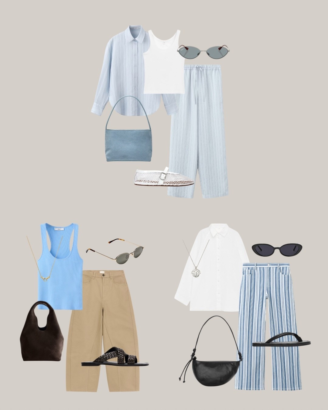 A Pop Of Blue 🩵➡️ 3 Outfit Ideas💡

#LTKsummer #LTKshoes #LTKstyletip