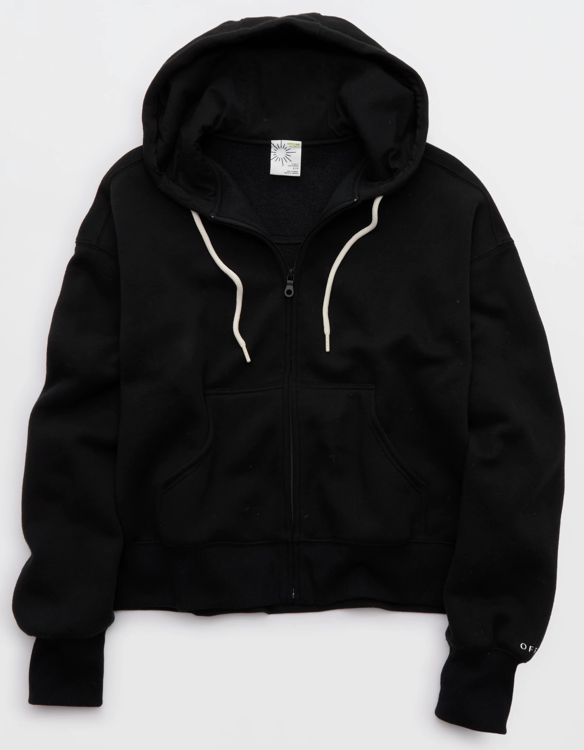 OFFLINE By Aerie Cloud Fleece Classic Full Zip Sweatshirt | American Eagle Outfitters (US & CA)