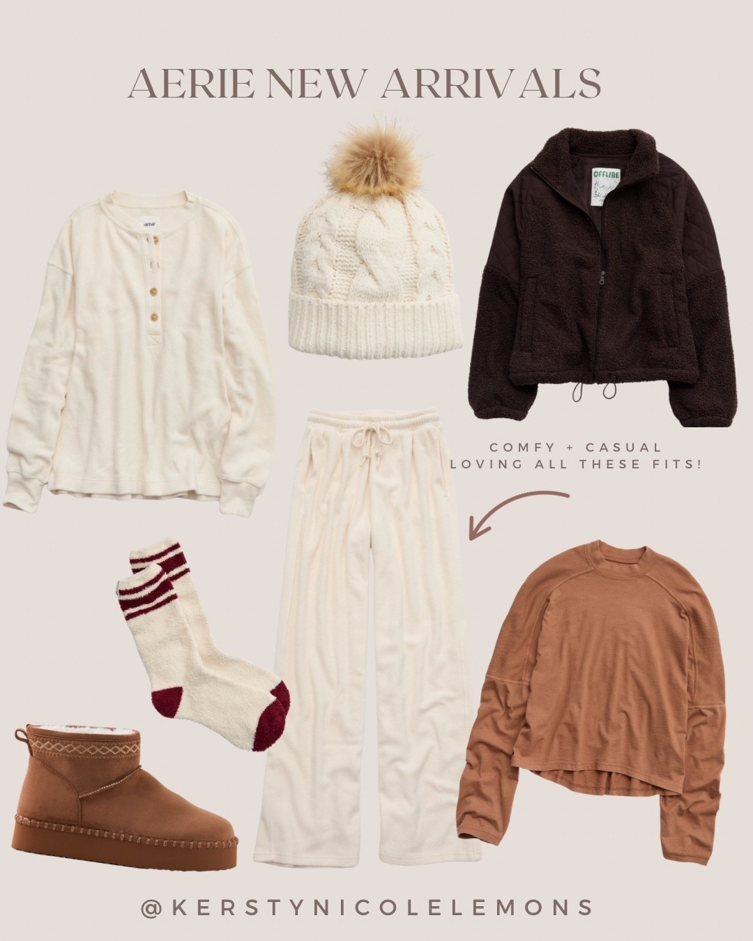AERIE NEWNESS IM LOVING | COMFY FINDS ❄️✨ great gift ideas for the holidays 

#LTKPetite #LTKBump #LTKHome