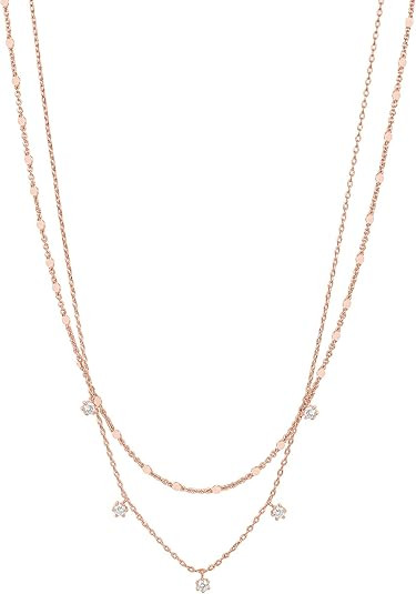 PAVOI 14K Gold Plated Dainty Layering Necklaces for Women | Snake Chain, Curb Link, Paperclip Lay... | Amazon (US)