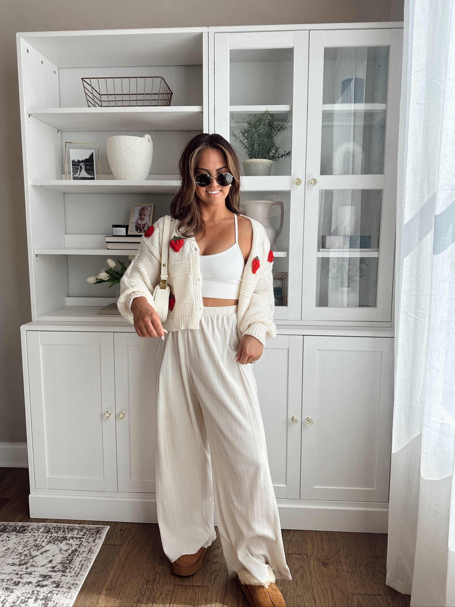 Amazon 🍓 sweater! Ordered a size medium!

Fall cardigan, fall outfit inspo 

#LTKSeasonal #LTKfindsunder50