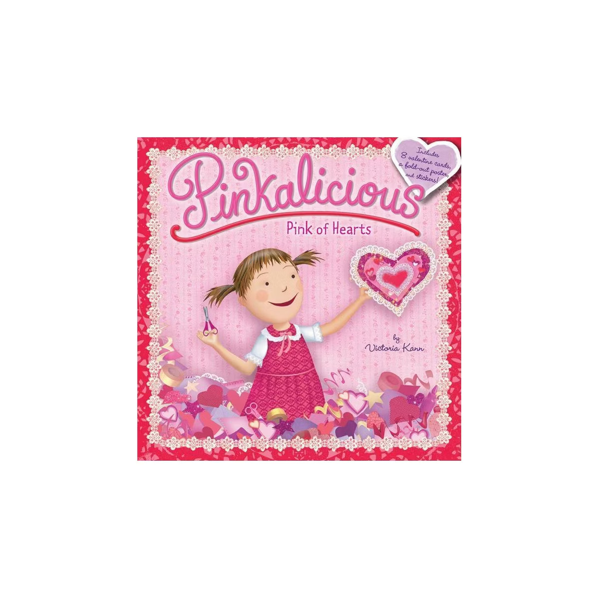 Pink of Hearts ( Pinkalicious) (Mixed media product) by Victoria Kann | Target