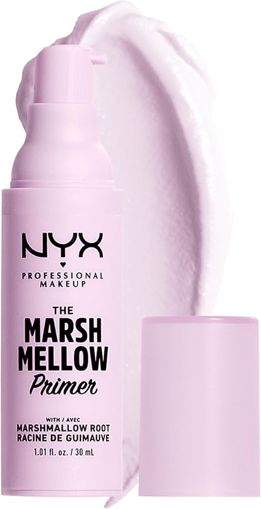 NYX Professional Makeup The Marshmellow Smoothing Primer, With Marshmellow Root Extract, Soothes,... | Amazon (CA)