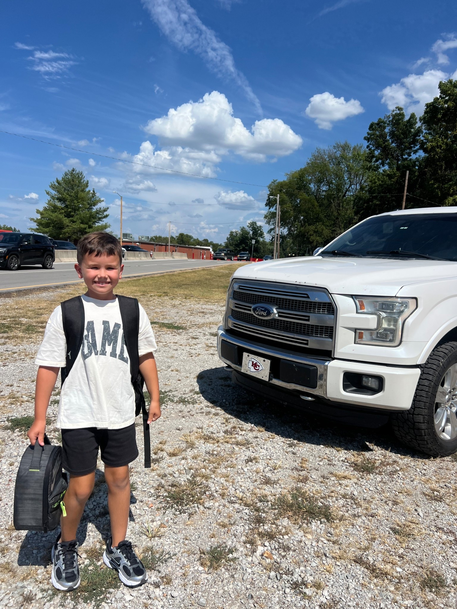 My first grader boy in style #nike #oldnavy 

#LTKSaleAlert #LTKKids