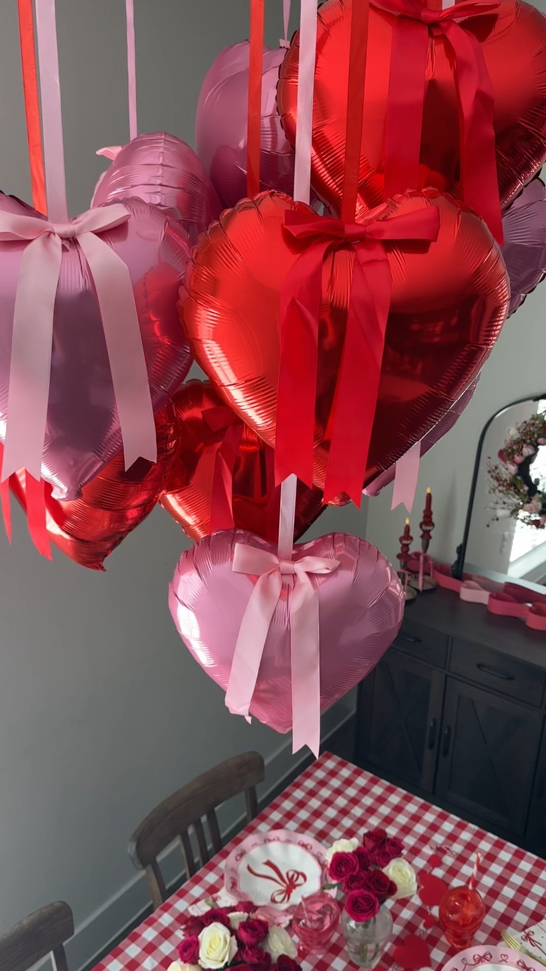 Just LOVE these balloons! Comes with everything you need to hang them and love the bows! So easy to hang too! 

#LTKValentine #LTKHome #LTKSeasonal