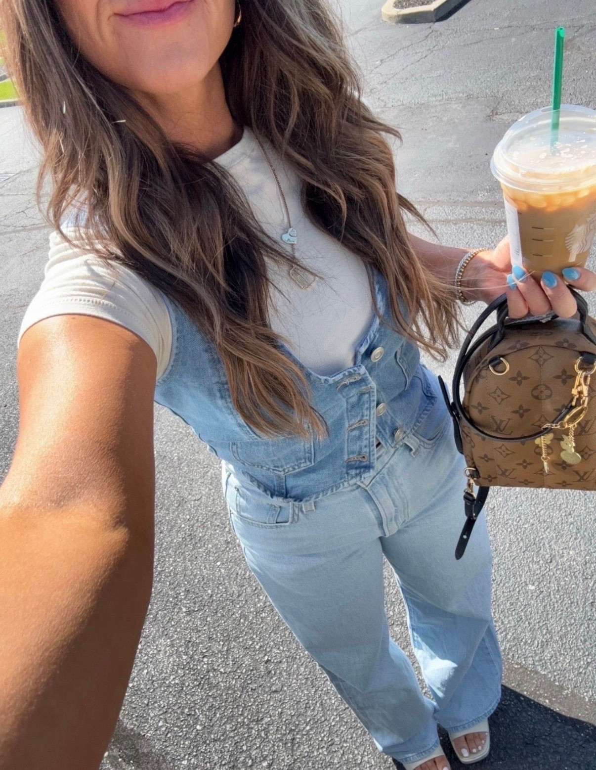 A little denim on denim moment ⛅️

#LTKmomlife #LTKgrwm #LTKootd