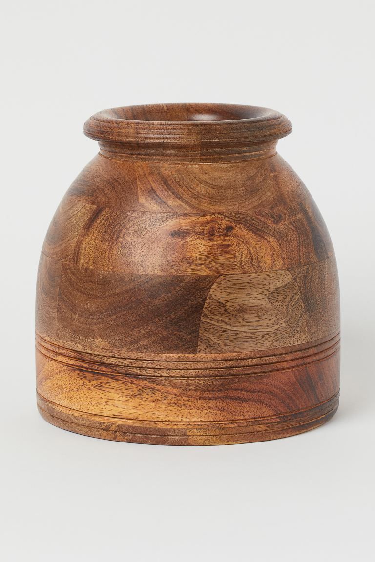 Mango Wood Vase | H&M (US)