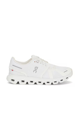 On Cloud 6 Sneaker in White from Revolve.com | Revolve Clothing (Global)