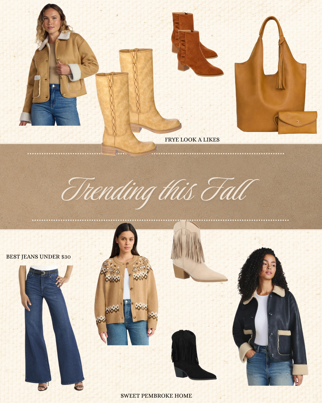  Fall Fashion Finds at Walmart – Boots, Bags + Cozy Jackets Under Budget

🍂 Boots, bags, and cozy vibes! Walmart has all the trending fall fashion finds right now — from Frye-inspired tall boots👢 to the chic slouchy leather bag 👜. Don’t miss the Time and Tru bonded faux shearling jacket (available in 2 colors + plus sizes) — it’s giving cozy + chic all in one. And for those fall country concerts or Nashville trips, the fringe western booties are a total must-have 🤠✨

Affordable, stylish, and made for all your fall moments.

👉 Shop Walmart’s trending fall fashion pieces now on my LTK!

#WalmartFashion #Fallboots #falljackets #jacket #AffordableFashion #LookForLess #LTKfall #WalmartFinds #FallOOTD #CountryConcertOutfit #NashvilleStyle #CozyAndChic #LTKunder50

 

#LTKItBag #LTKShoeCrush #LTKFindsUnder50