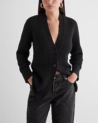 Button Front London Cardigan | Express