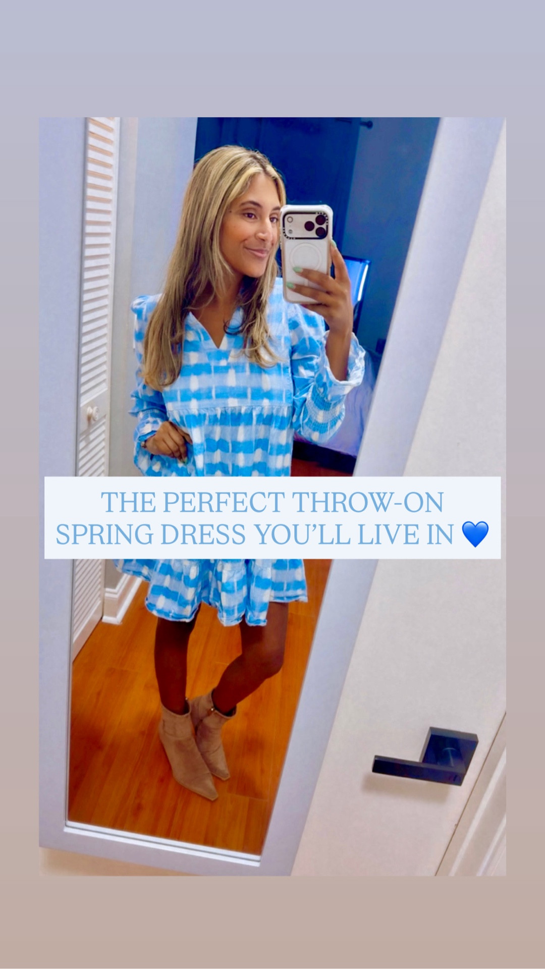 Flattering, lightweight, and so easy to style — this is the kind of spring dress you’ll reach for on repeat 💙

#amazon #springdress #springfashion #datenightoutfit #styleinspo

#LTKootd #LTKWorkwear #LTKTravel