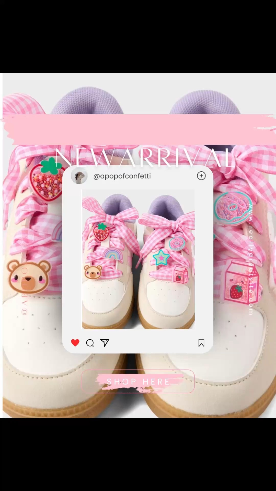 Adorable show lace and charm accessory kit! 

Shoe charms 
Shoe accessories
Girls Spring shoes 
Kids spring shoes 

#LTKKids #LTKSeasonal #LTKSpringSale