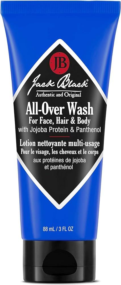 Jack Black All-Over Wash for Hair for Face, Hair & Body | Amazon (US)