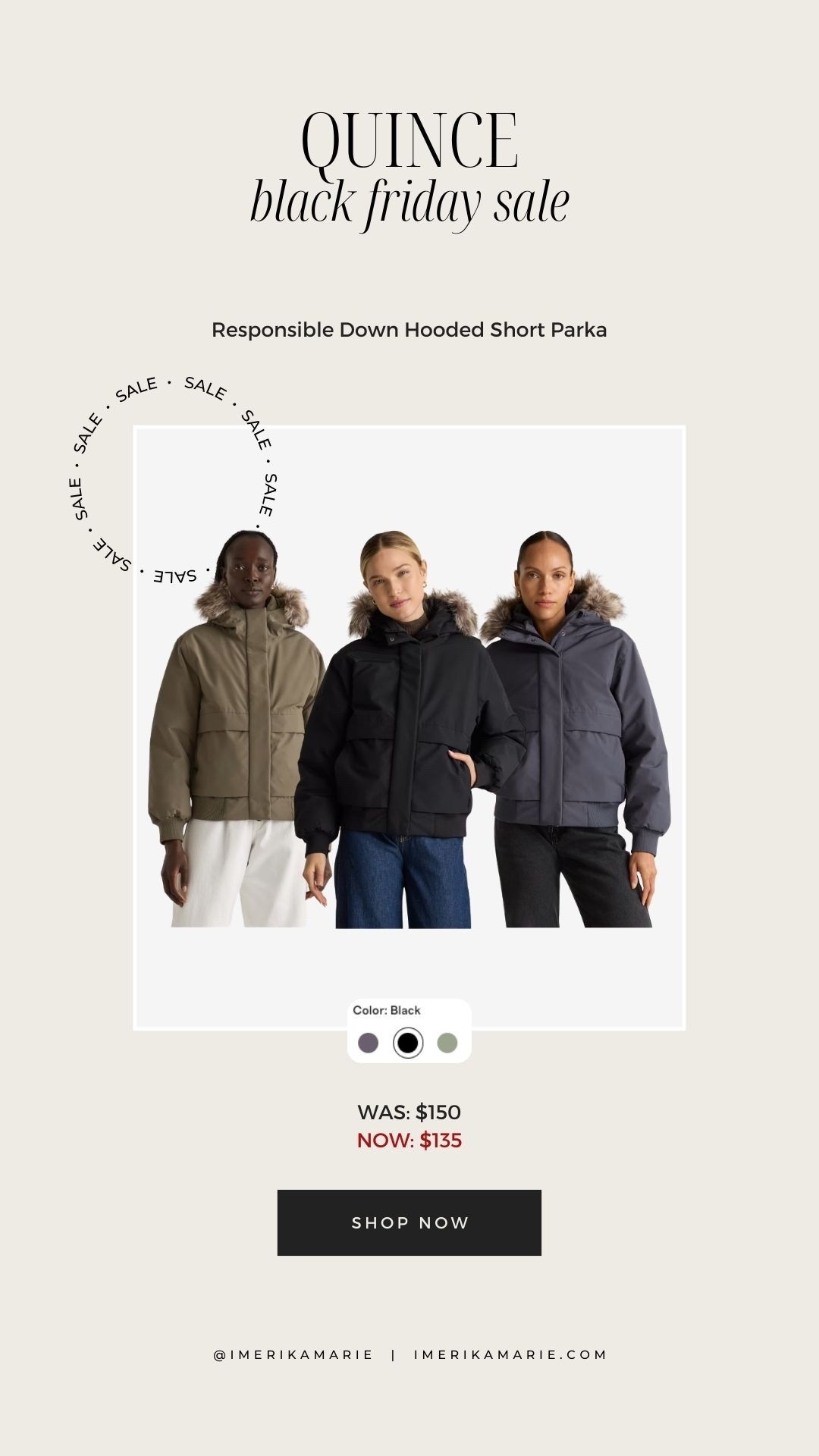 Quince Black Friday Sale

parka hooded jacket. parka jacket. winter jacket. snow jacket. 

#LTKCyberWeek #LTKGiftGuide #LTKSaleAlert