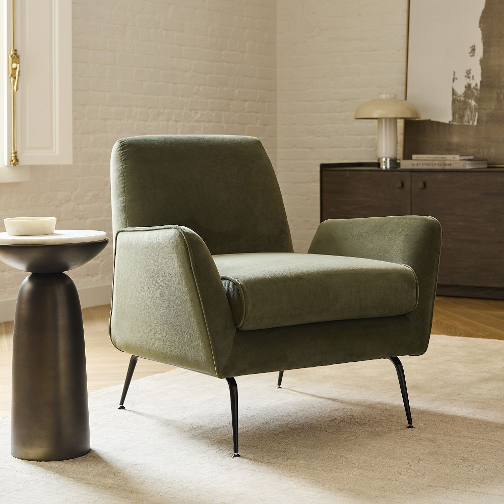 Kip Flare Arm Chair | West Elm (US)