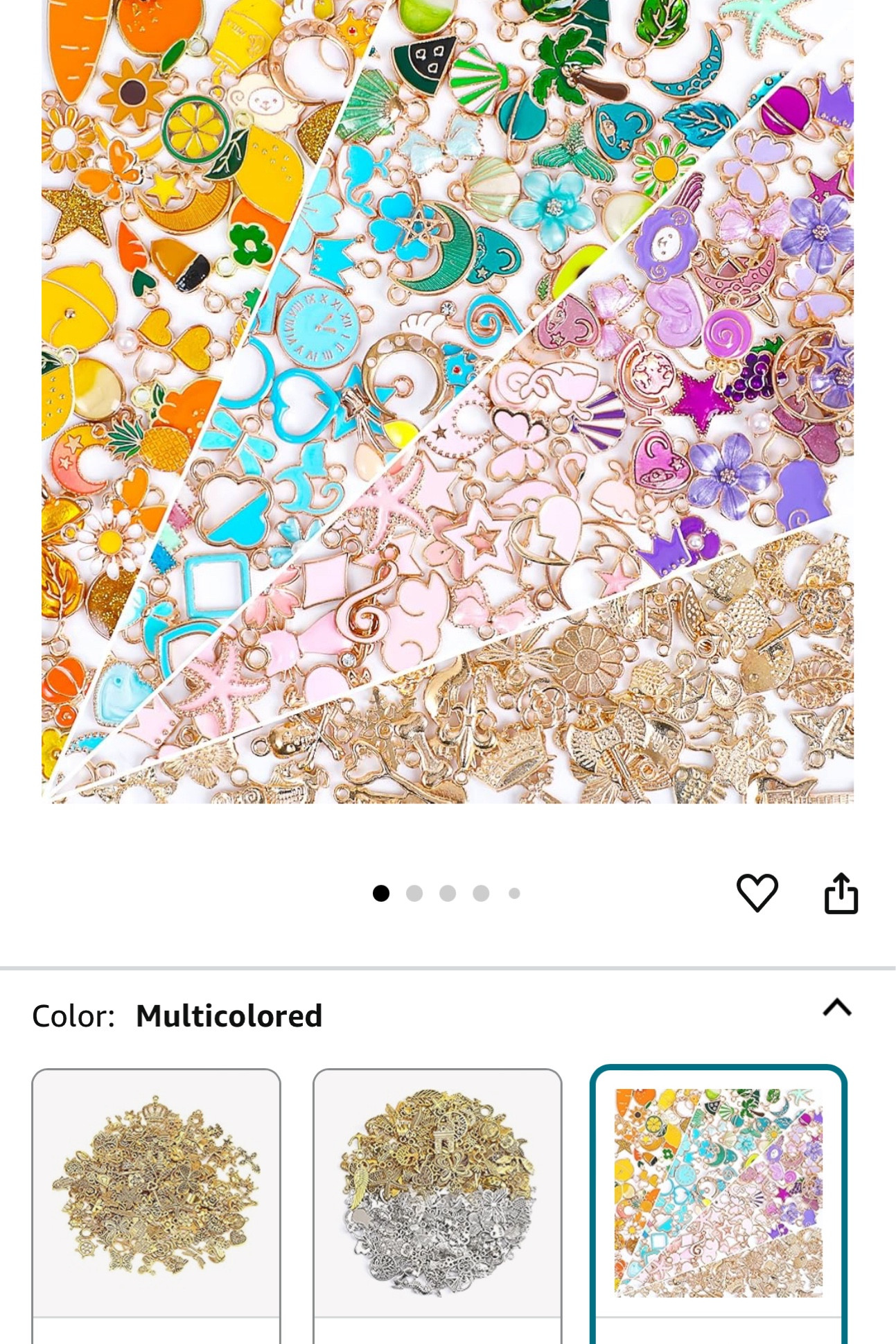 The most fun set of 200 charms for only $14!! 💖