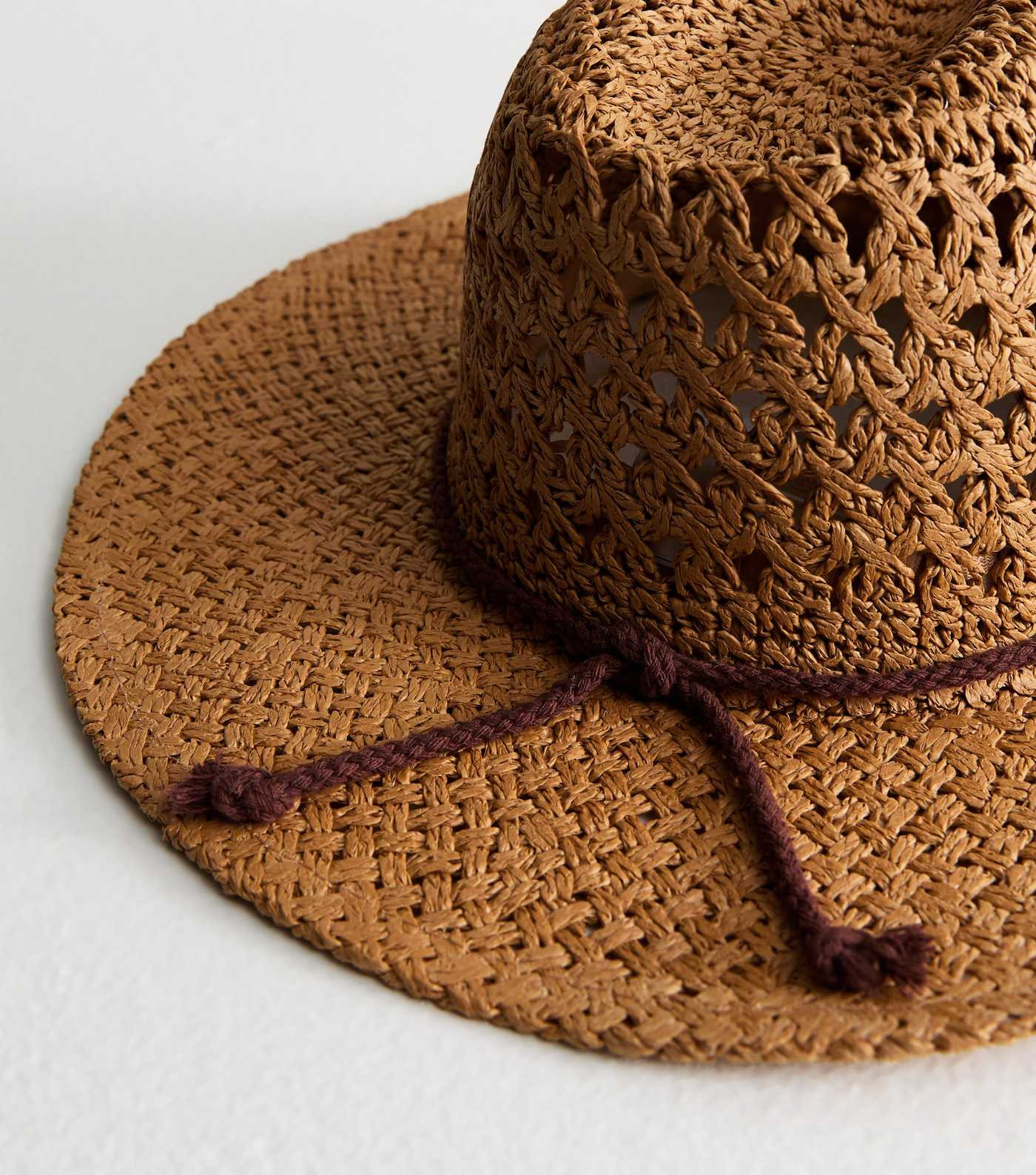 Tan Western Style Straw-Look Hat | New Look | New Look (UK)