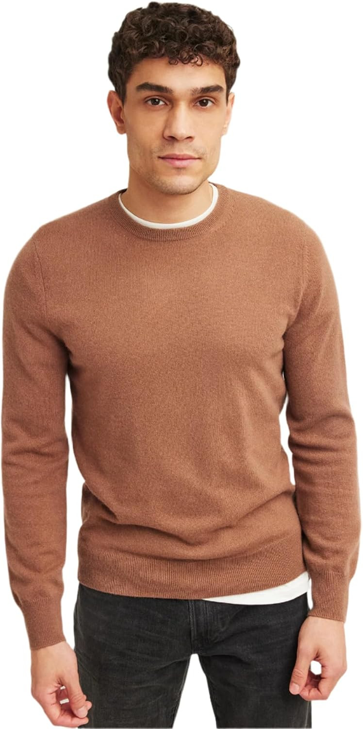 NAADAM Men's The Original Cashmere Crewneck Sweater | Amazon (US)