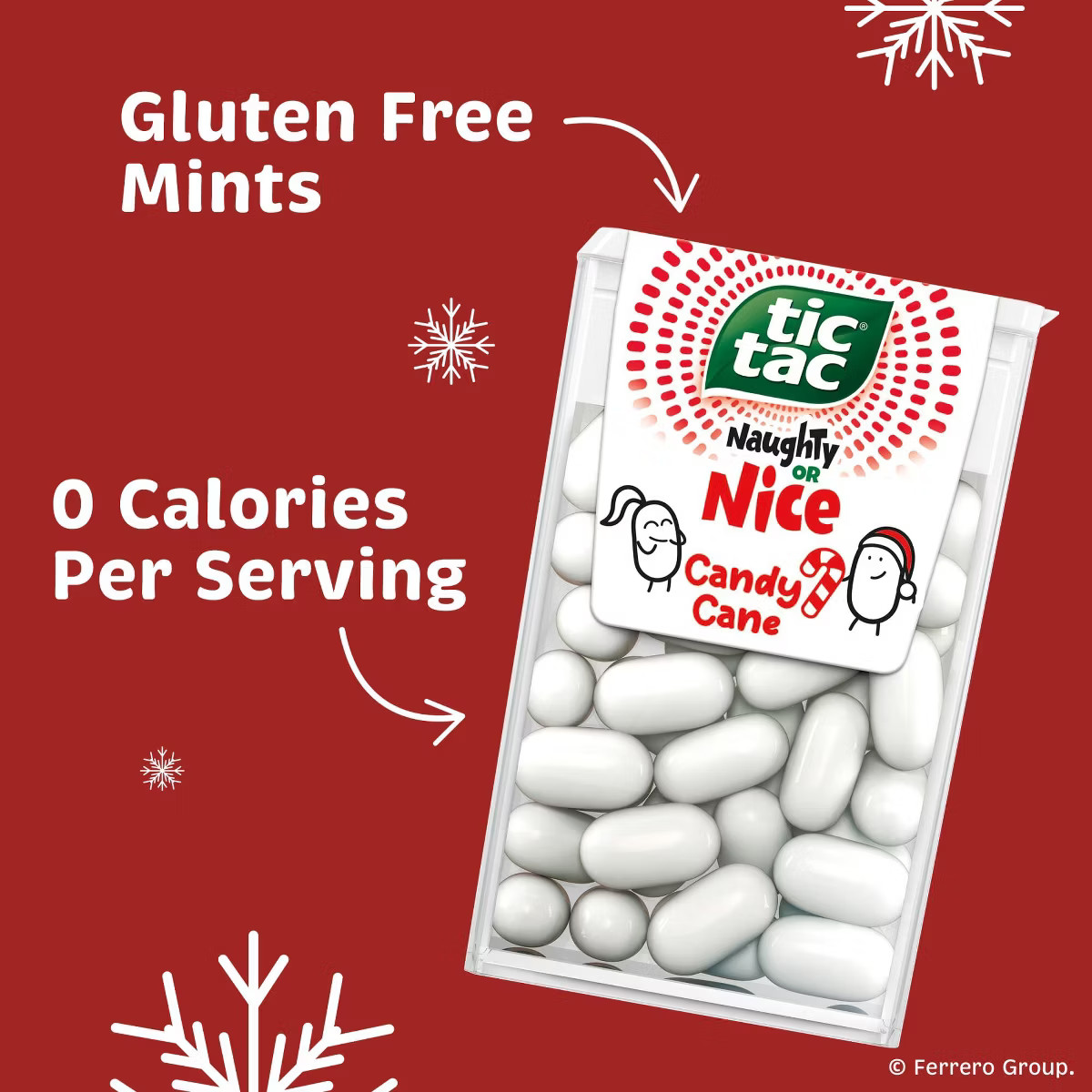 Tic Tac Mint Candy Cane Mints - 0.84oz | Target