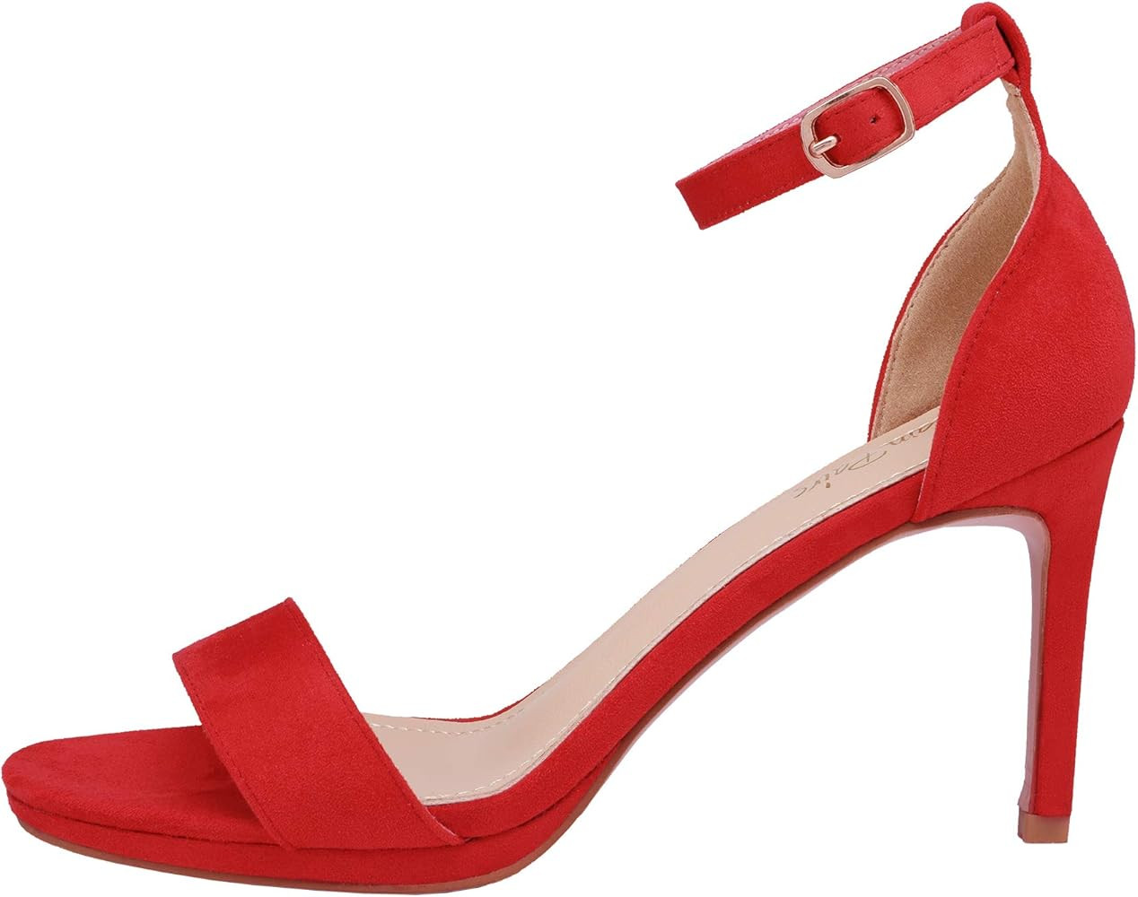 Red Suede Heels | Amazon (US)