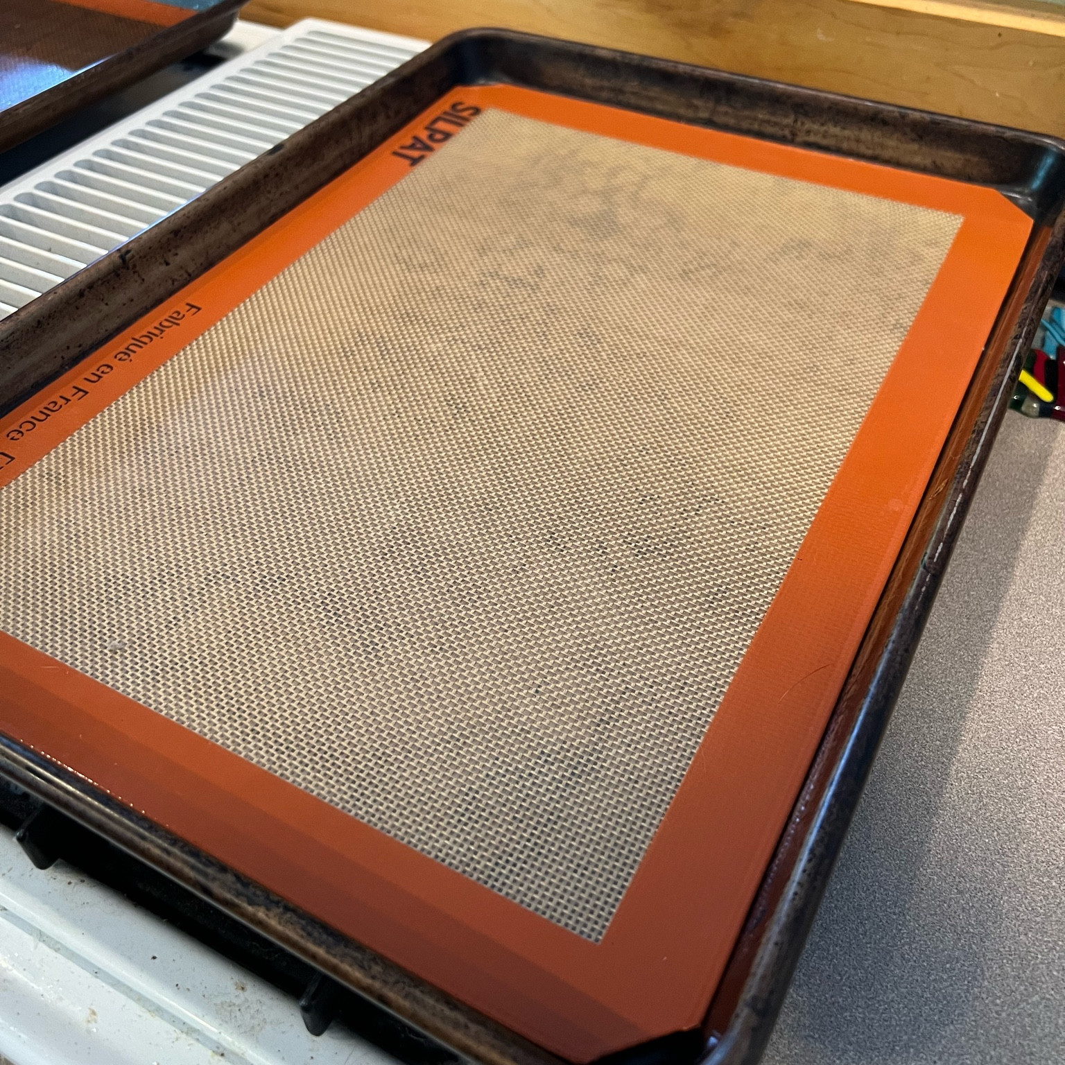 Daily Favorite:  My Silpat half sheet baking pad is my go to for baking.  I use it for making anything from sourdough discard crackers, to galettes, to cookies.  It provides a non-stick surface and keeps my Goldtone sheet pans from having to be washed. They’re a must have for any kitchen.  Makes a great housewarming, wedding, or graduation gift. 🎁 

#LTKPlusSize #LTKHome #LTKGiftGuide