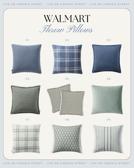 Loving all of these throw pillows for spring from Walmart! Several of them are reversible and pair so well with so many patterns and colors.
.
#ltkhome #ltkfindsunder50 #ltkfindsunder100 #ltkstyletip #seasonal

#LTKfindsunder50 #LTKSeasonal #LTKhome