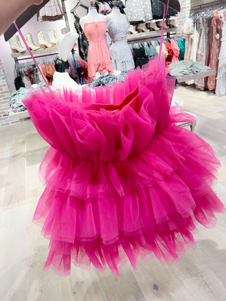 Altar’d State Pink Tulle Mini Ruffle Tiered Dress #altaredstate #tulle dress #partydress #minidress #specialoccasion #pinkdresses

#LTKtravel #LTKwedding #LTKFind
