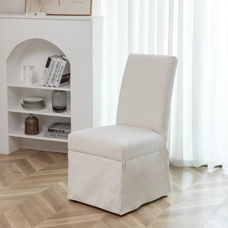 Arsaluis Fabric Upholstered Parsons Chair | Wayfair North America