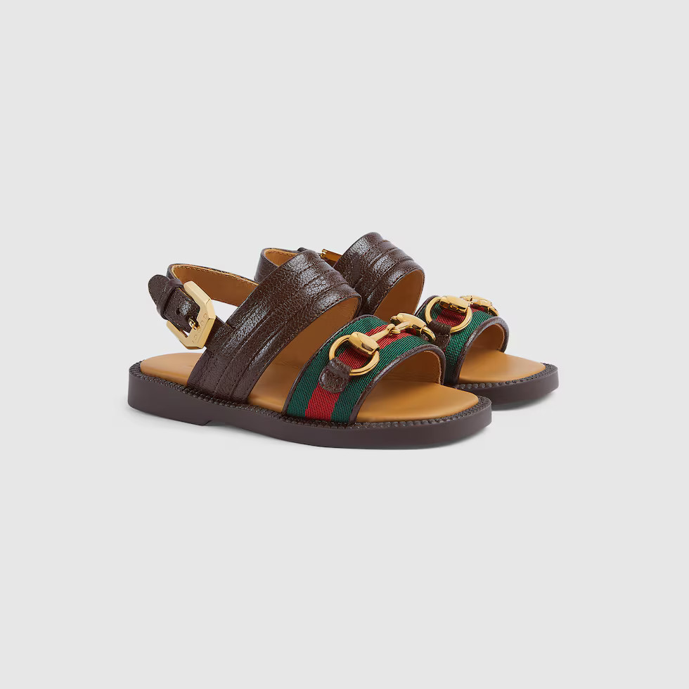Toddler Horsebit Web sandal | Gucci (US)