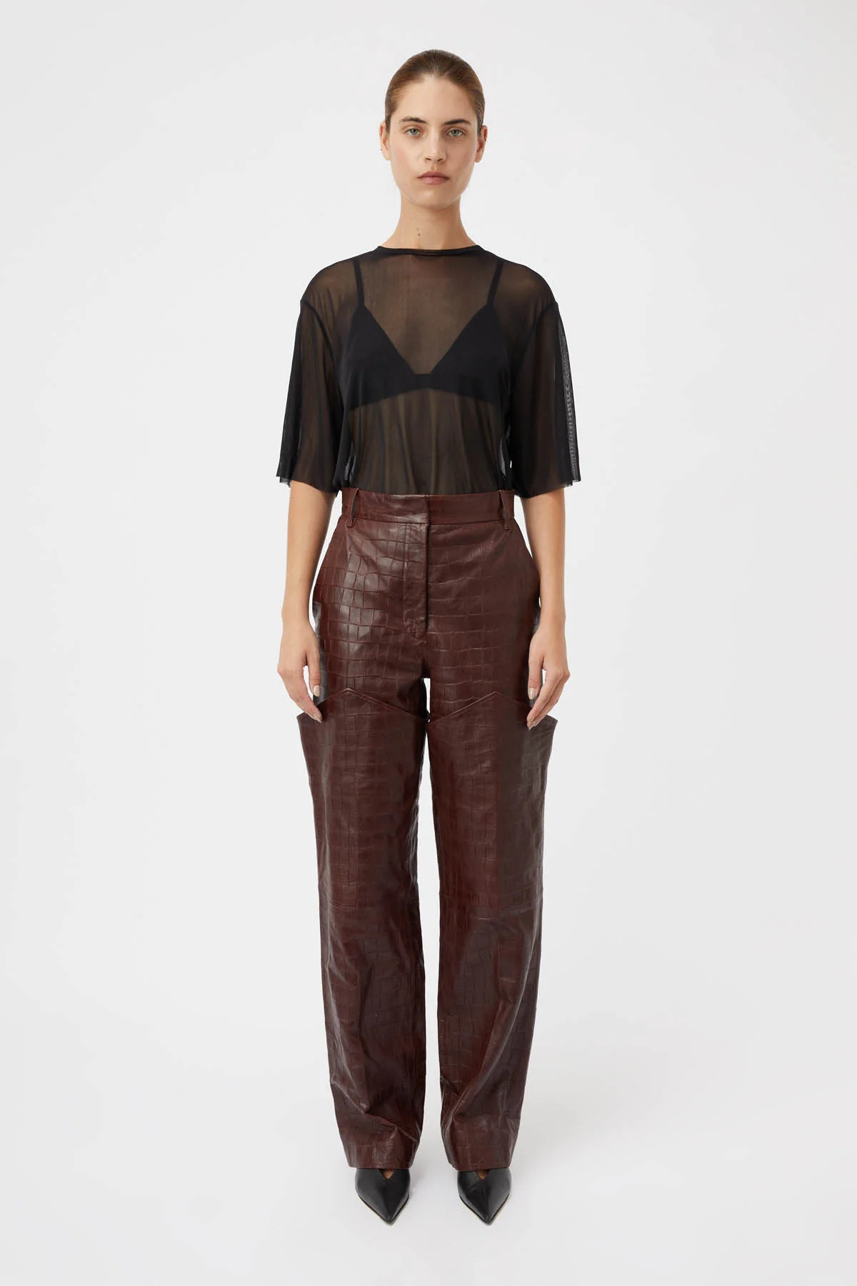Marie Sheer Top | CAMILLA AND MARC (ANZ)