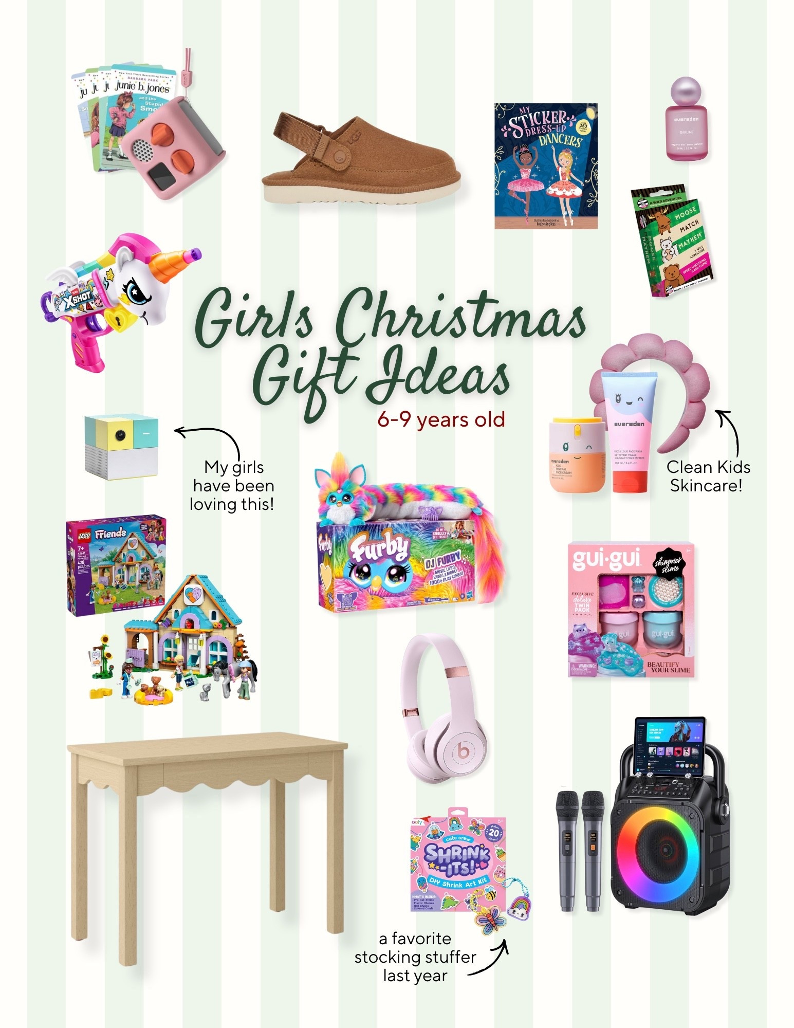 Gift ideas for girls 6-9! From toys to skincare to arts and crafts, your girls will love these gifts! Mine have most of these already and love! 

#LTKGiftGuide #LTKHoliday #LTKKids
