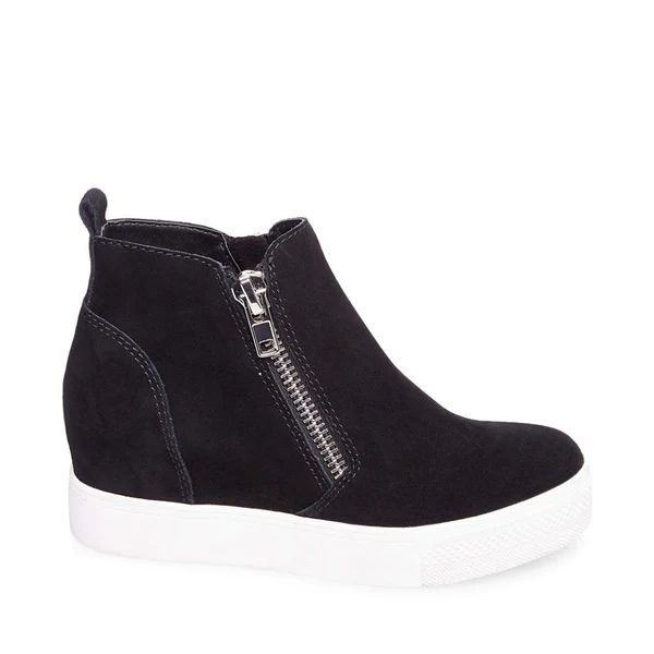 WEDGIE BLACK SUEDE | Steve Madden (US)