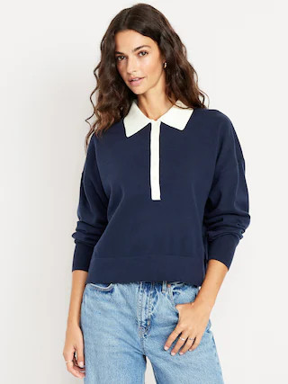 SoSoft Lite Cropped Polo | Old Navy (CA)
