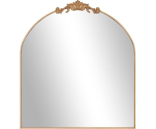 Barock-Wandspiegel Saida mit goldfarbenem Metallrahmen | WestwingNow EU