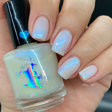 Click for more info about Ghostly Guardian  Custom Pearly Sheer Blue Purple Shift | Etsy