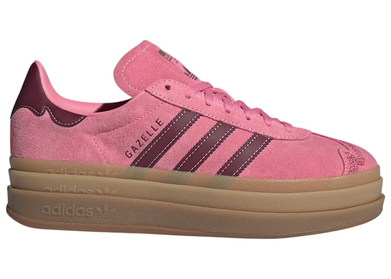 Adidas Gazelle Bold (Women's) Sneakers in Shadow Red/Pink Spark | StockX