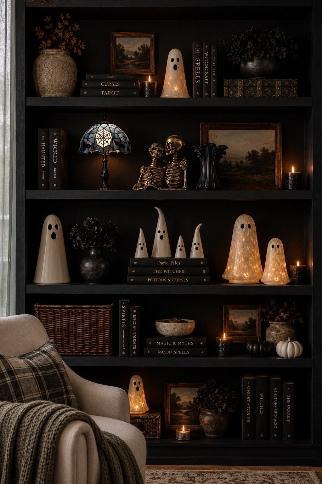 Amazon Halloween Bookshelf Decor for the Coziest Spooky Season 👻🖤

Transform your bookshelf into a designer-worthy Halloween display with these Amazon finds! From glowing ghost accents and vintage-inspired artwork to moody books, cozy florals, and charming seasonal décor, these pieces create the perfect blend of spooky and sophisticated. It’s the easiest way to give your living room an elevated Halloween refresh.

Follow @farmtotablecreations on Instagram for more cozy home finds and trending decor.#AmazonFinds #AmazonHome #HalloweenDecor #BookshelfStyling #Falloween #GhostDecor #NeutralHalloween #CozyHome #LivingRoomDecor #ShelfDecor #HomeStyling #SeasonalDecor #HalloweenHome #DecorFinds

#LTKHome #LTKSaleAlert #LTKHome