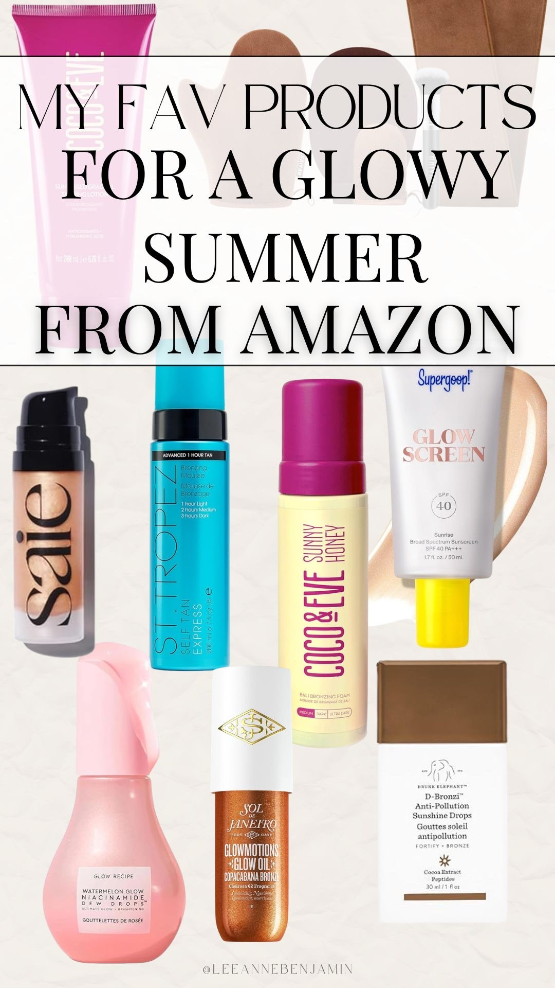 My favorite products for a glowy summer! 

#LTKSeasonal #LTKBaby #LTKselfcare