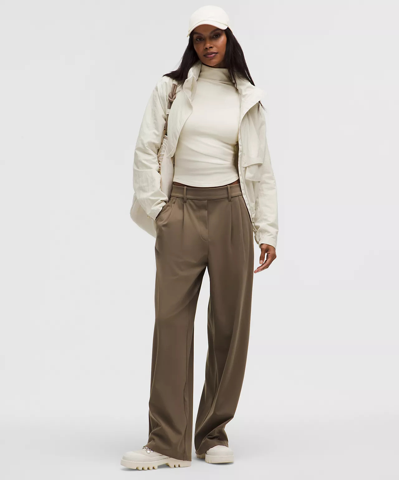 Hold Tight Straight-Hem Cropped Long-Sleeve Shirt | Lululemon (US)