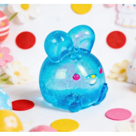 Jelly Hops Scented Bunny Squishy Fidget Toys - Sparkle Jelly Hops with Fruit Aromas, Durable Slow-Rise Sensory Squeeze Balls for Stress Relief, Focus and Spring Celebrations | Walmart (US)