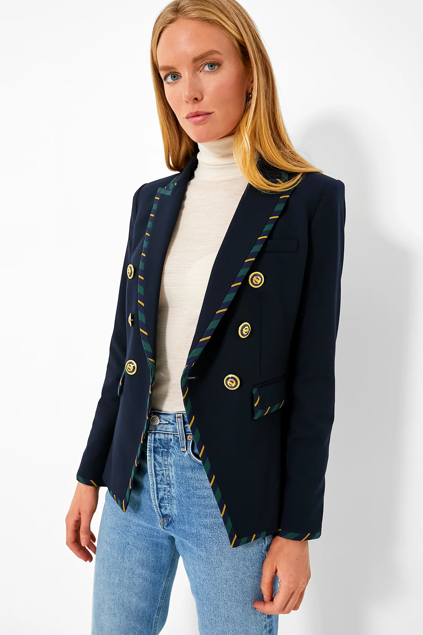 Navy Stripe Miller Dickey Jacket | Tuckernuck (US)