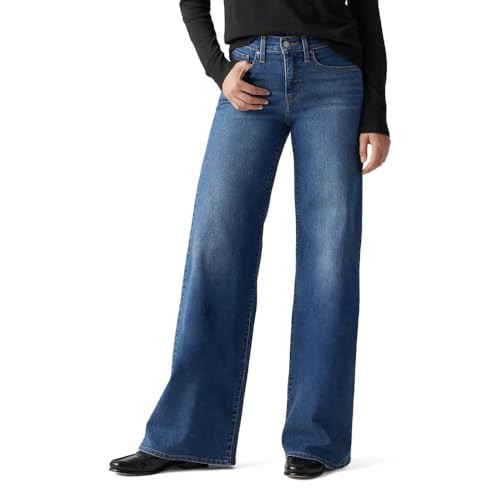 Levi's Women's 318 Shaping Wide-Leg Jeans (Also Available in Plus), Clever Girl, 27 | Amazon (US)