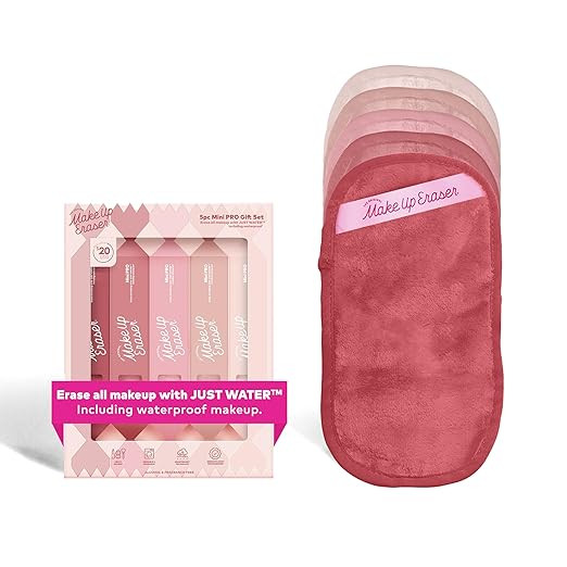 The Original MakeUp Eraser Mini PRO 5pk Gift Set, Erase All Makeup With Just Water, Including Wat... | Amazon (US)