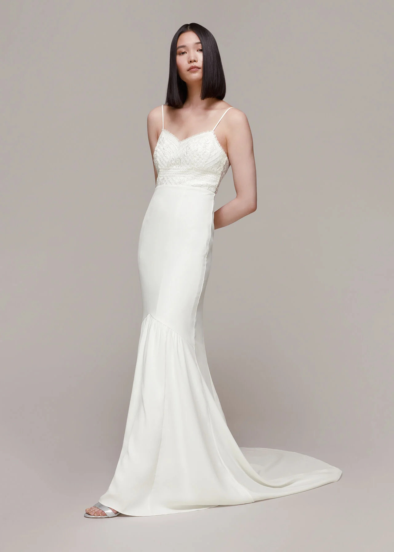 Ivory Sylvie Bodice Wedding Dress | WHISTLES | Whistles | Whistles