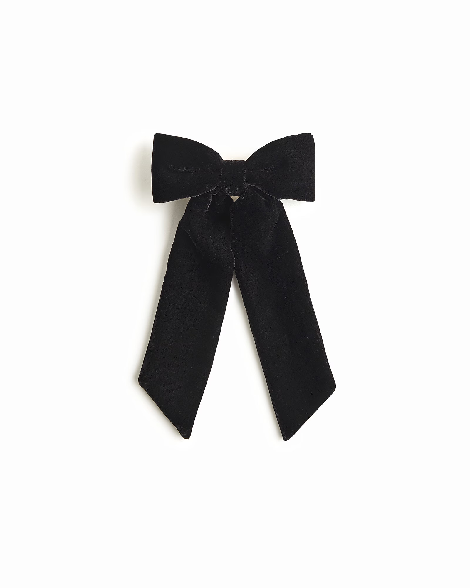 Velvet bow barrette | J.Crew Factory