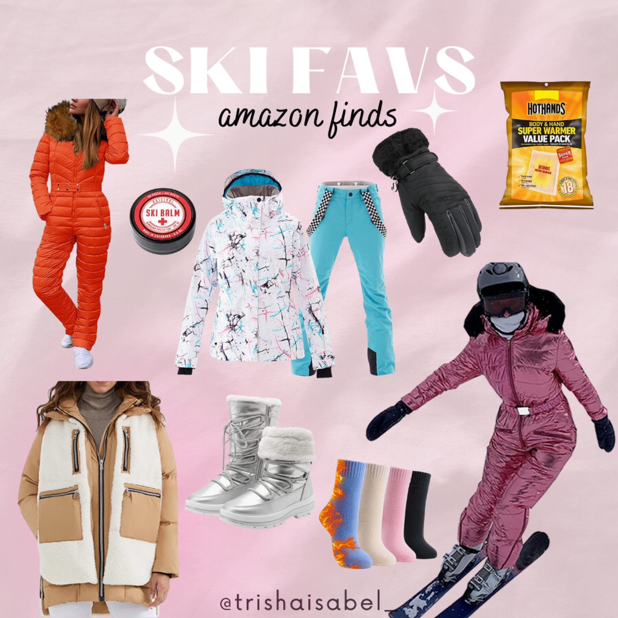 Stay warm & stylish with these #amazon #bestseller ski favs!


#founditonamazon #ski #skisuit #coats #snowwear #winterwear #thermalwear #heattech #socks #winterwear #wintercoat #jackets #coats #amazon #amazonfinds

#LTKGiftGuide #LTKHoliday #LTKSeasonal