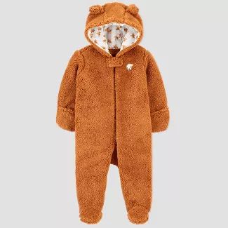 Baby Boys' Pram Dog Snowsuit Jacket - Just One You® made by carter's Brown | Target