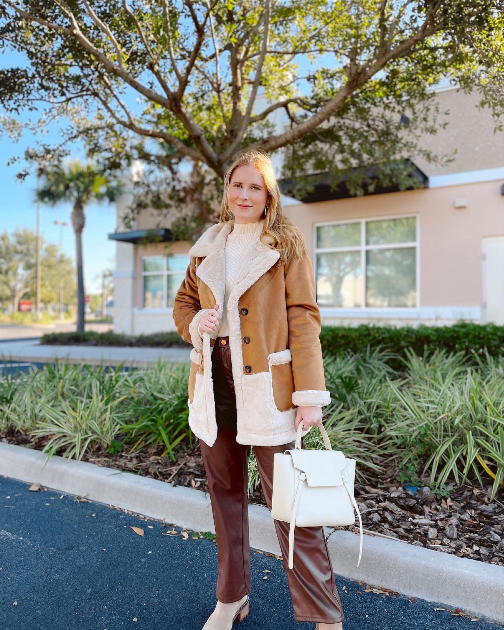 Faux shearling coat save $20 off your first purchase at HSN with code “HSN2022” - click for details! Coat fits TTS, wearing medium!! 

Follow my shop @affordablebyamandablog on the @shop.LTK app to shop this post and get my exclusive app-only content!

#LTKHoliday #LTKunder100 #LTKSeasonal