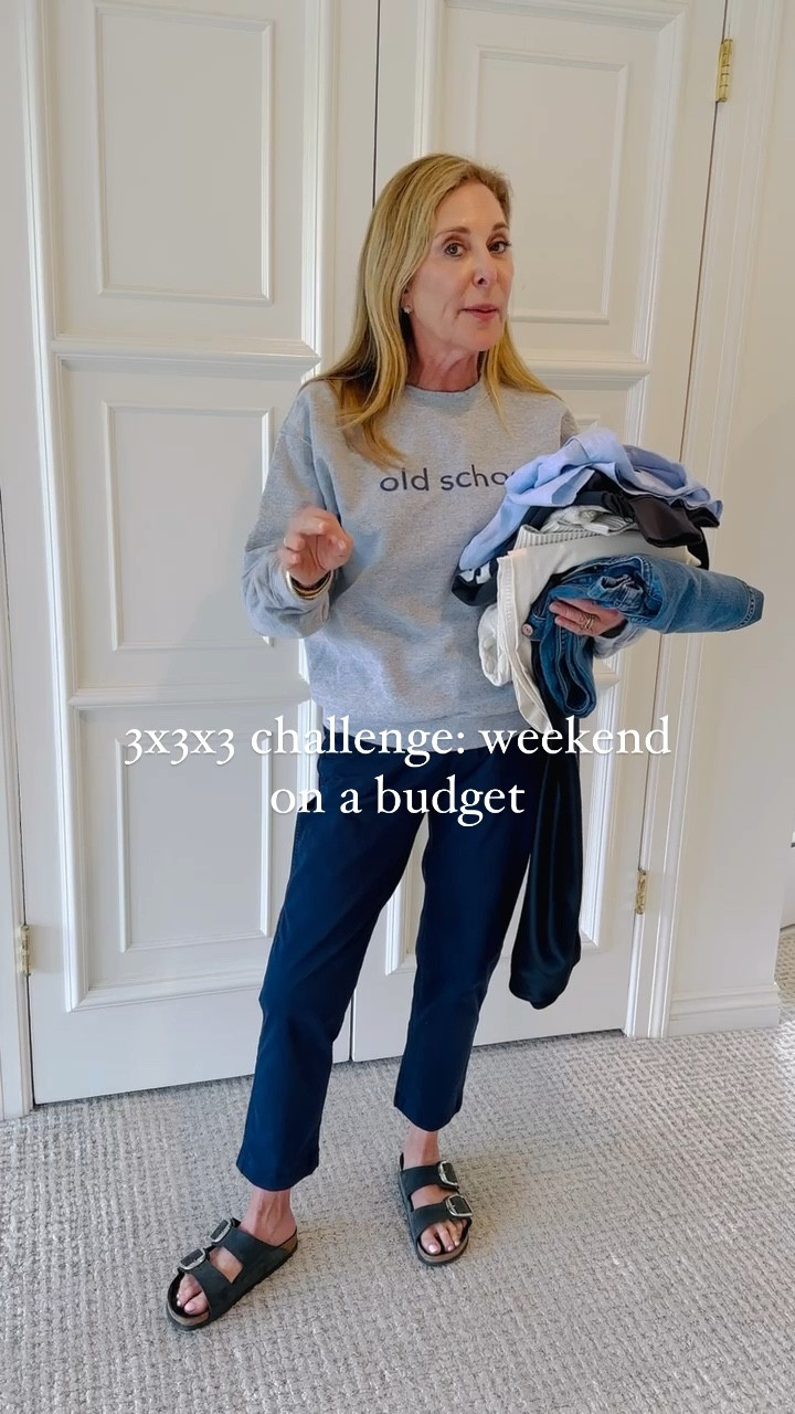 3x3x3 challenge: weekend on a budget. 

#LTKstyletip #LTKover40 #LTKfindsunder100